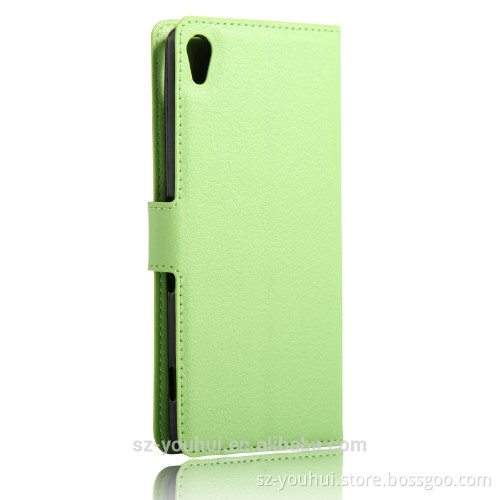 Factory direct sale for Sony Xperia XA back cover leather case
